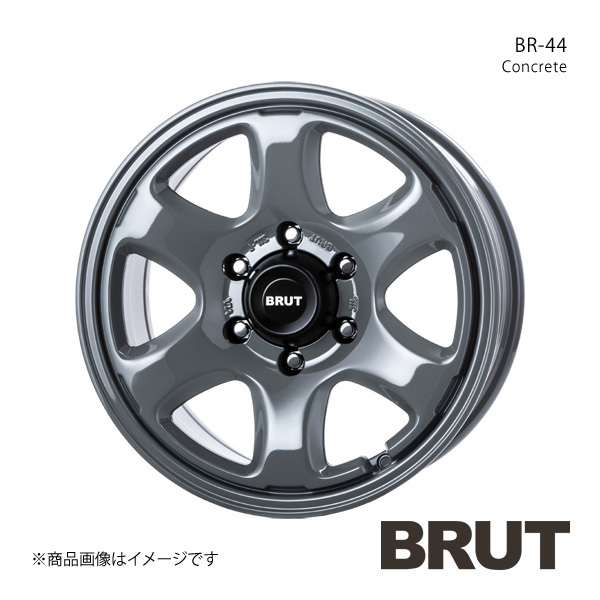 BRUT ブルート BR-44 FJクルーザー GSJ15W アルミホイール1本【17×7.5J 6-139.7 +15 コンクリート】TRISTAR トライスター_画像1