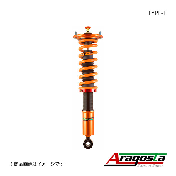 Aragosta アラゴスタ 全長調整式車高調 with アラゴスタカップ 2CUP TYPE-E 1台分 インプレッサ GDB（A～D） 3AAA.S4.E1.000+2CUP_画像1