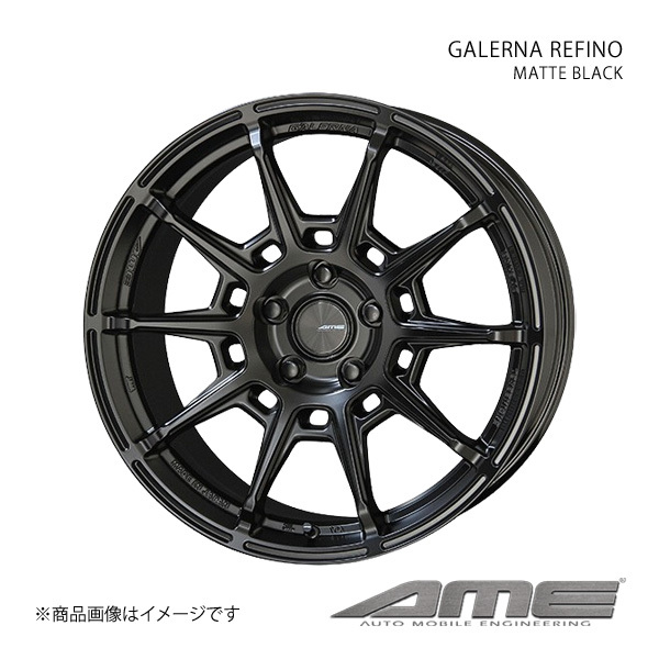 GALERNA REFINO アルミホイール1本 IS 3#(IS350)(IS200t)(2013/5～2020/11)【18×8.0J 5-114.3 +38 マットブラック】 共豊_画像1