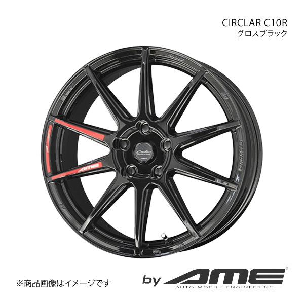 CIRCKAR C10R アルミホイール1本 デイズ B21W(2013/6～2019/3)【15×5.0J 4-100 +45 グロスブラック】 共豊_画像1