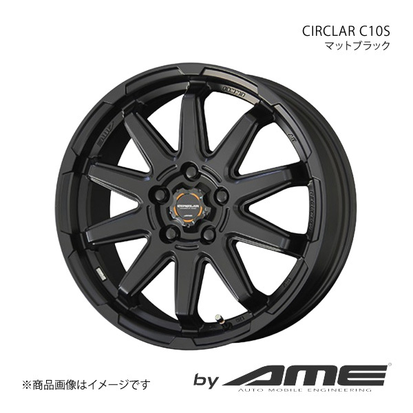 CIRCKAR C10S アルミホイール1本 アルトワークス HA36S(2015/12～2021/12)【15×4.5J 4-100 +45 マットブラック】 共豊_画像1