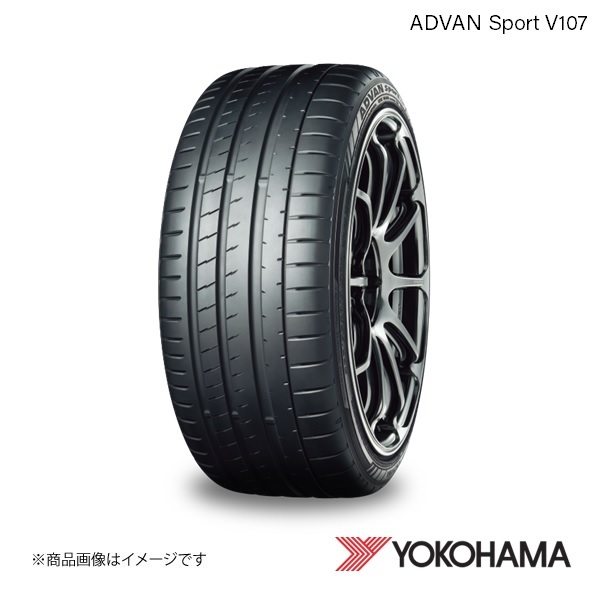 305/30R23 1本 ヨコハマタイヤ ADVAN Sport V107 タイヤ W V105T XL YOKOHAMA R6674_画像1