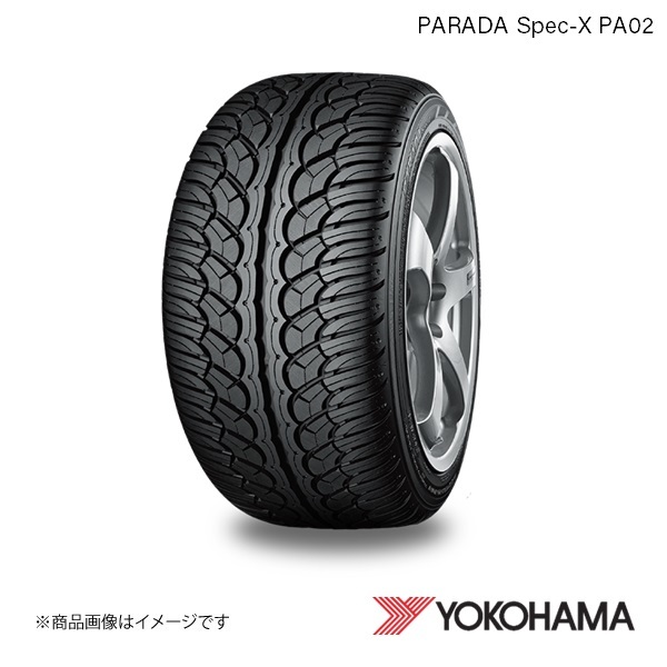 245/50R20 4本 ヨコハマタイヤ PARADA Spec-X PA02 SUV用 タイヤ V PA02J　YOKOHAMA F2353_画像1