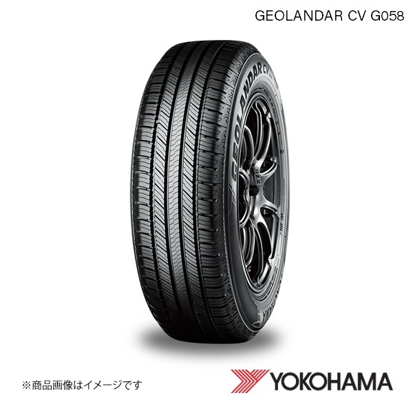 225/55R19 4本 ヨコハマタイヤ GEOLANDAR CV G058 SUV用 タイヤ V YOKOHAMA R5673_画像1