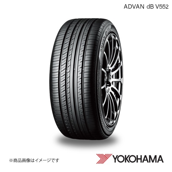 255/40R21 2本 ヨコハマタイヤ ADVAN dB V552 タイヤ Y XL YOKOHAMA R7656_画像1