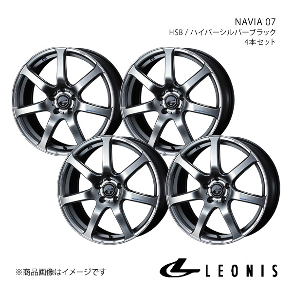 LEONIS/NAVIA 07 CR-V RE3/RE4 アルミホイール4本セット【17×7.0J5-114.3 INSET47 HSB】0039571×4