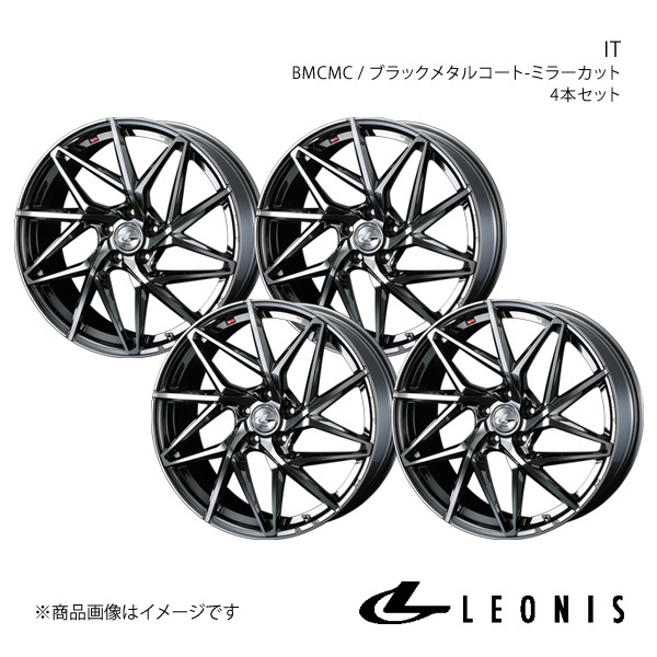 LEONIS/IT フェアレディZ Z33 アルミホイール4本セット【17×7.0J 5-114.3 INSET42 BMCMC】0040594×4
