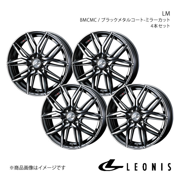 LEONIS/LM バレーノ WB42S アルミホイール4本セット【16×6.0J 4-100 INSET42 BMCMC】0040790×4_画像1