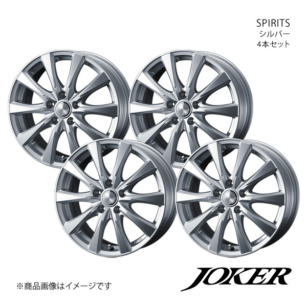 JOKER/SPIRITS インプレッサ GH系 アルミホイール4本セット【16×6.5J 5-100 INSET47 シルバー】0040141×4