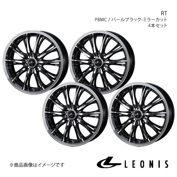 LEONIS/RT キューブ Z11 キュービック除く 純正タイヤサイズ(195/45-16) ホイール4本セット【16×6.0J 4-100 INSET50 PBMC】0041166×4_画像1