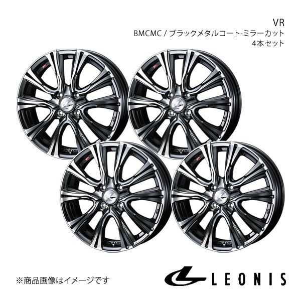 LEONIS/VR フレアクロスオーバー MS31S/MS41S アルミホイール4本セット【16×5.0J 4-100 INSET45 BMCMC】0041221×4_画像1