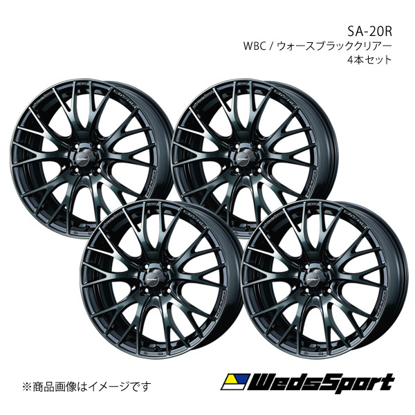 WedsSport/SA-20R スカイライン V35セダン アルミホイール4本セット【16×7.0J 5-114.3 INSET42 WBC】0072722×4_画像1