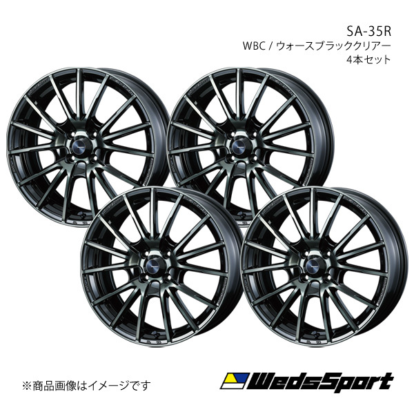 WedsSport/SA-35R インプレッサスポーツ GT系 純正タイヤサイズ(215/40-18) ホイール4本セット【18×7.5J 5-100 INSET45 WBC】0073612×4_画像1