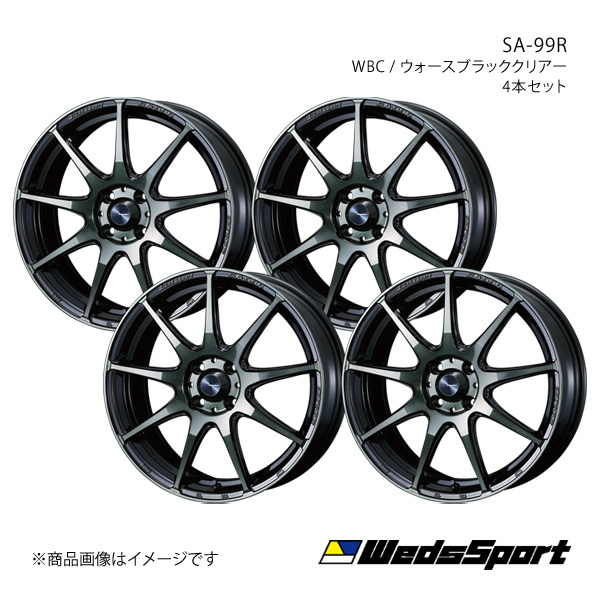 WedsSport/SA-99R アトレーワゴン S320系 アルミホイール4本セット【15×5.0J 4-100 INSET45 WBC】0073860×4