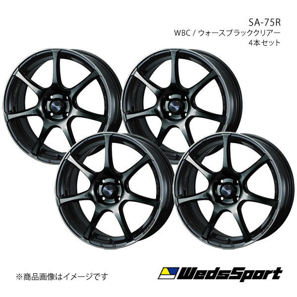 WedsSport/SA-75R ポルテ 140系 FF 14インチ車 アルミホイール4本セット【15×6.0J 4-100 INSET38 WBC】0073971×4_画像1