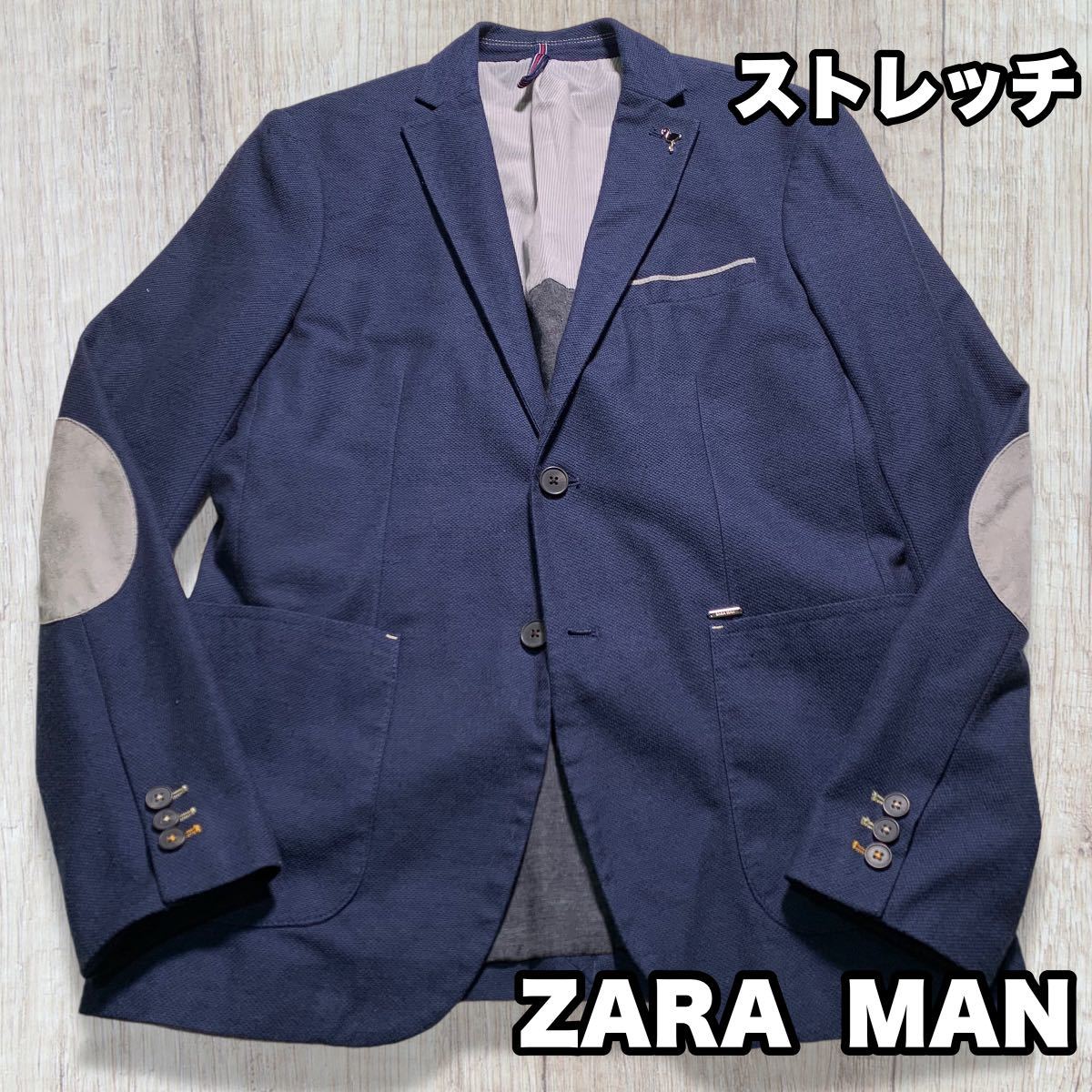 ZARA MAN ストレッチ アンコンジャケット テーラードジャケット ZARA MAN ストレッチ アンコンジャケット テーラードジャケット
