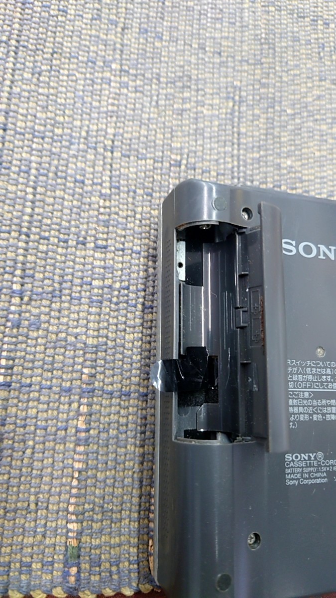 SONY ソニー TCM-400 カセットプレイヤー 現状品_画像5