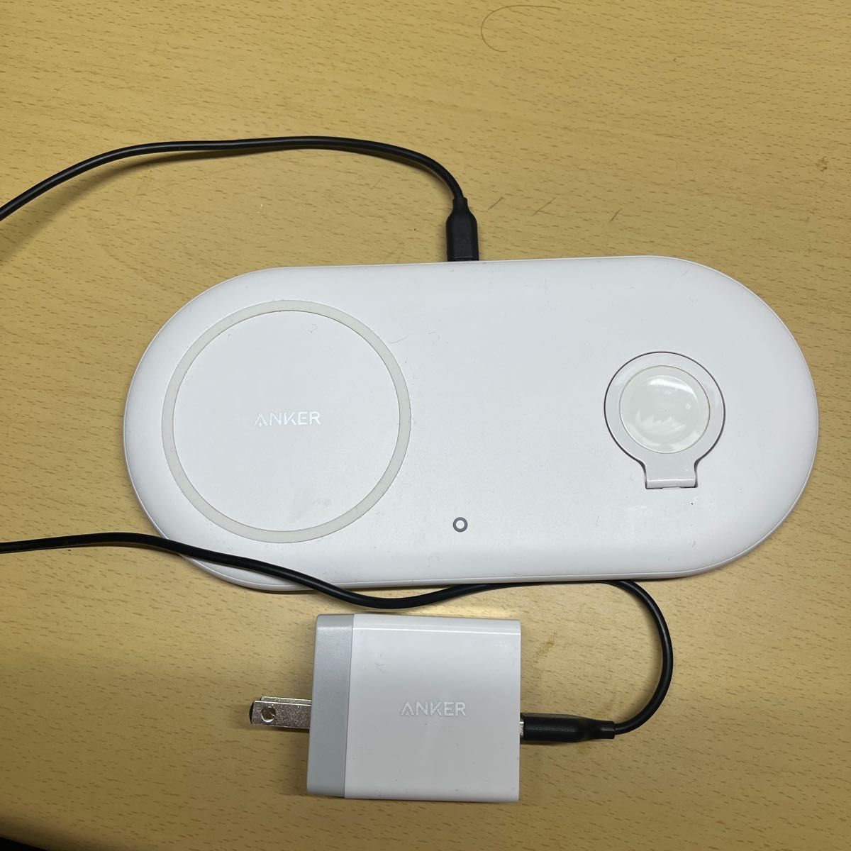 Anker PowerWave+ PAD with Watch Holder ワイヤレス充電器 ACアダプタ付属 