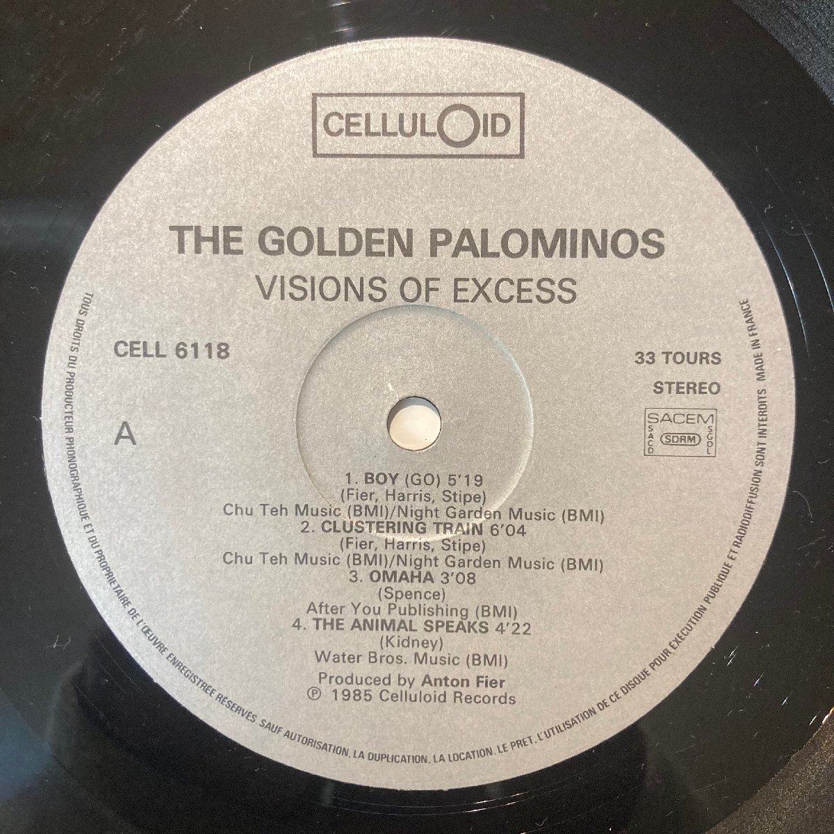 ★GOLDEN PALOMINOS /VISIONS OF EXCESS /CELL6118 /US-ORIGINAL★送料着払い★URT_画像3