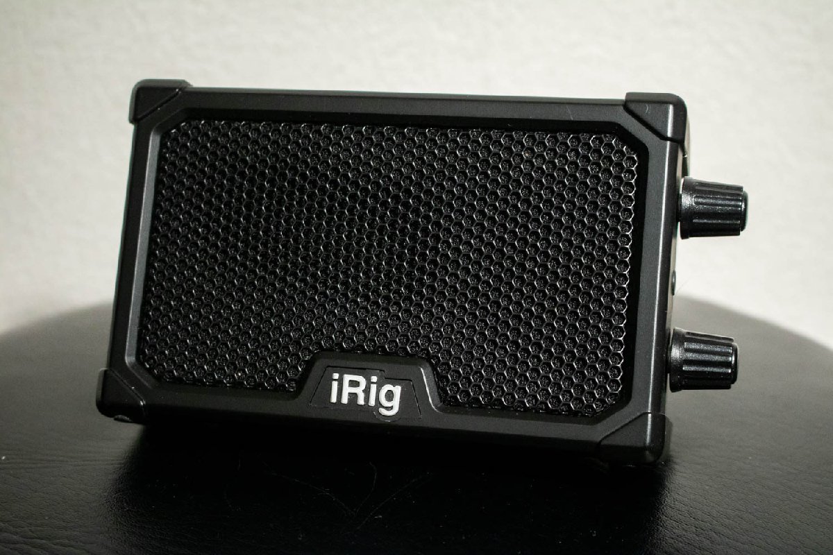 ♪IK Multimedia iRig Nano Amp マイクロギターアンプ iRigインターフェース ☆D 1214_画像1