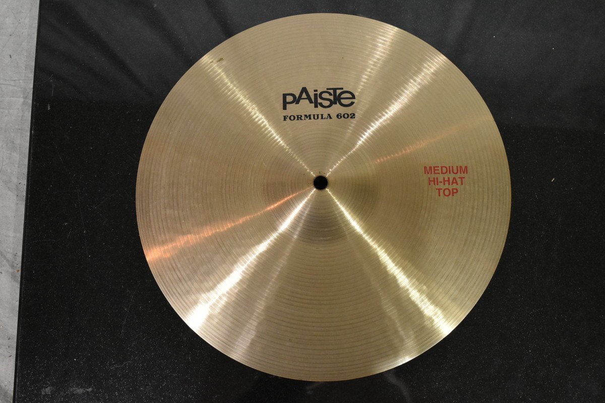 PAISTE/パイステ FORMULA 602 ハイハットシンバル MEDIUM HI-HAT 14インチ_画像3