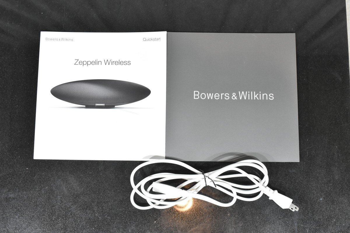 B&W Bluetoothスピーカー Zeppelin Wireless '16年製 ★元箱付属【ジャンク品】_画像8