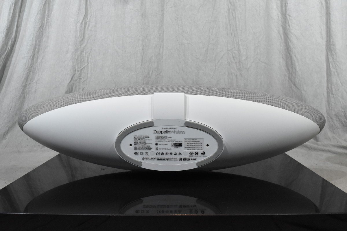B&W Bluetoothスピーカー Zeppelin Wireless '16年製 ★元箱付属【ジャンク品】_画像7