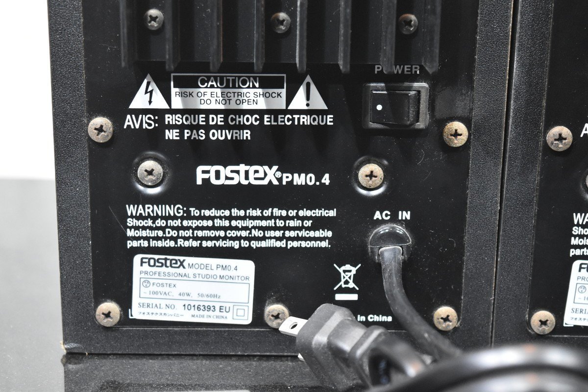 FOSTEX/フォステクス パワードモニタースピーカー ペア PM0.4_画像7