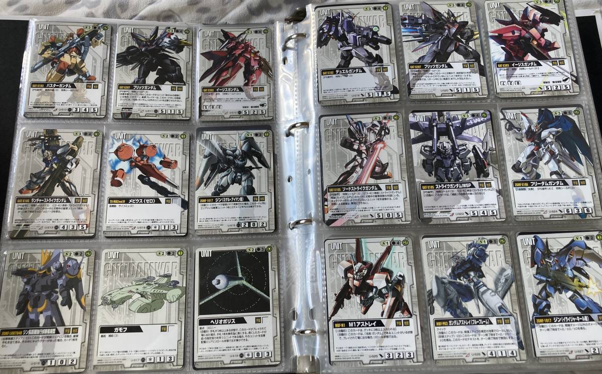 引退セット⑤　ガンダムウォー　トレカ　約6, 000枚以上　機動戦士ガンダム　ガンダムＳＥＥＤ　ユニコーン　バンダイ　_画像5