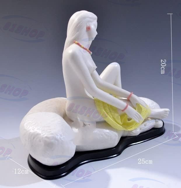 「81SHOP」ヌード女性像 女神 女神像 エロチックアート 彫刻 彫像/アート美術品 美少女 風呂の中の美しさ陶磁器_画像3
