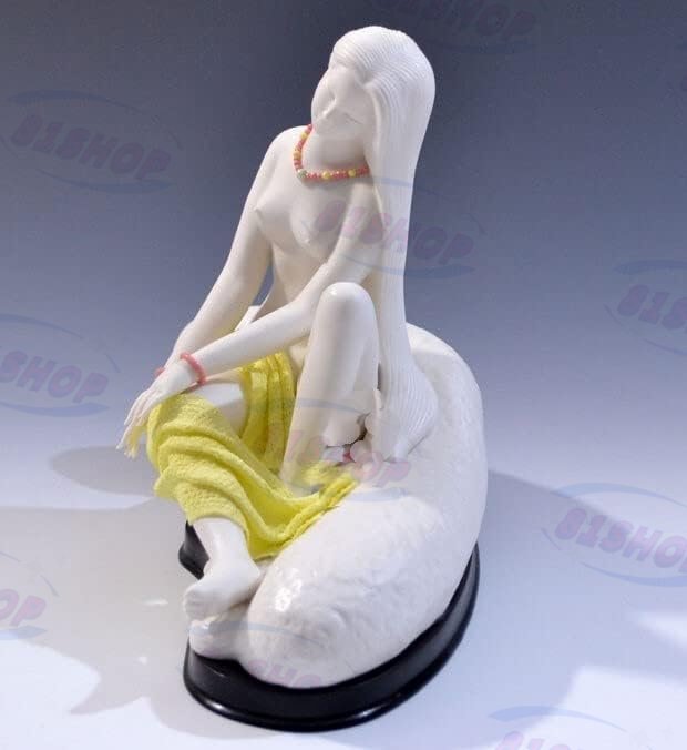 「81SHOP」ヌード女性像 女神 女神像 エロチックアート 彫刻 彫像/アート美術品 美少女 風呂の中の美しさ陶磁器_画像2