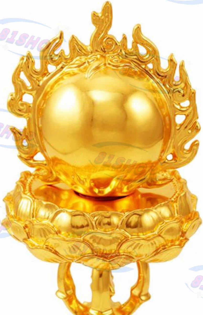 81SHOP」極上品 手作り 密教 法具 仏教 真鍮製摩利宝珠 舍利塔 81SHOP」極上品 手作り 密教 法具 仏教 真鍮製摩利宝珠 舍利塔