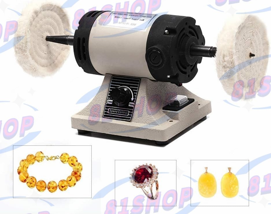 [81SHOP] bargain sale! high quality desk grinder Mini both head grinder light flight grinder metal grinding grinding deburring low noise grinding grindstone diameter 110mm