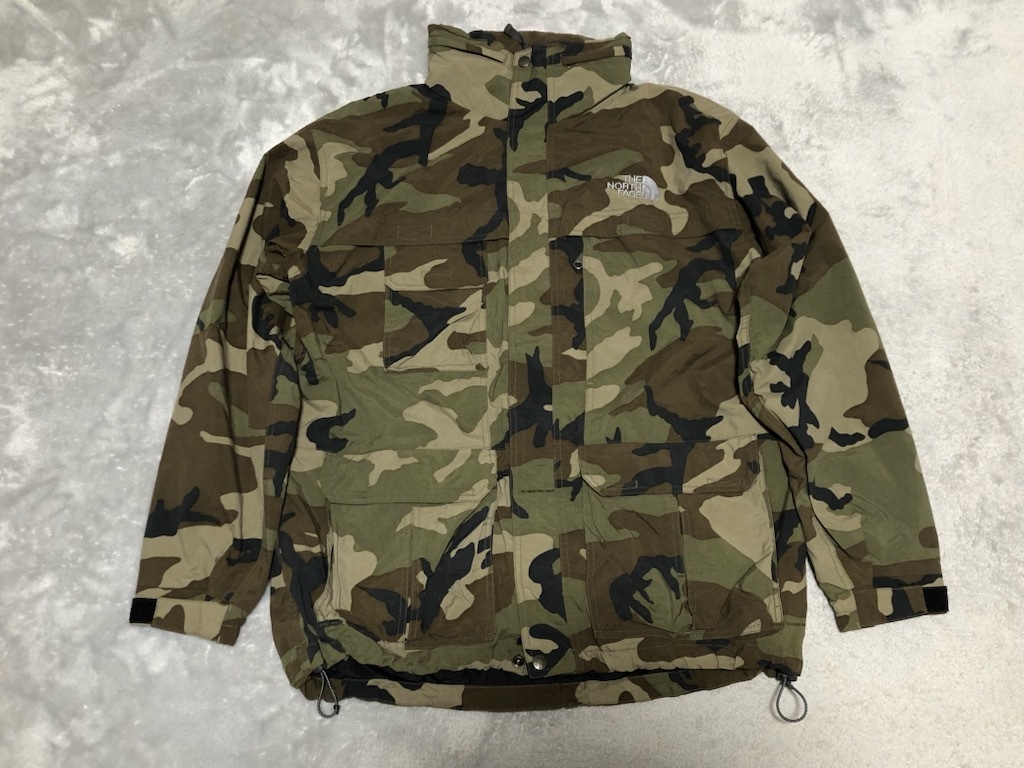 THE NORTH FACE 迷彩柄 マウンテンパーカー L　ノースフェイス_画像1