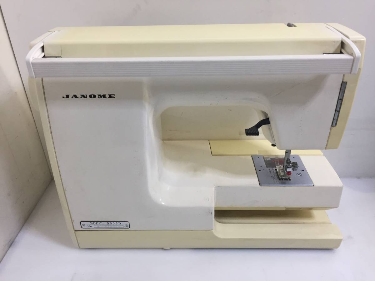 *JANOME Janome Memory Craft 5505D электризация OK