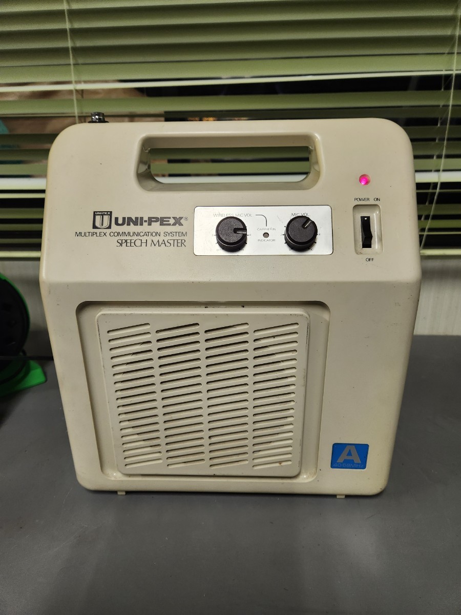 UNI-PEX WA-104A 放送用スピーカー アンプ 運動会 イベント 会議 UNI-PEX WA-104A 放送用スピーカー アンプ 運動会 イベント 会議