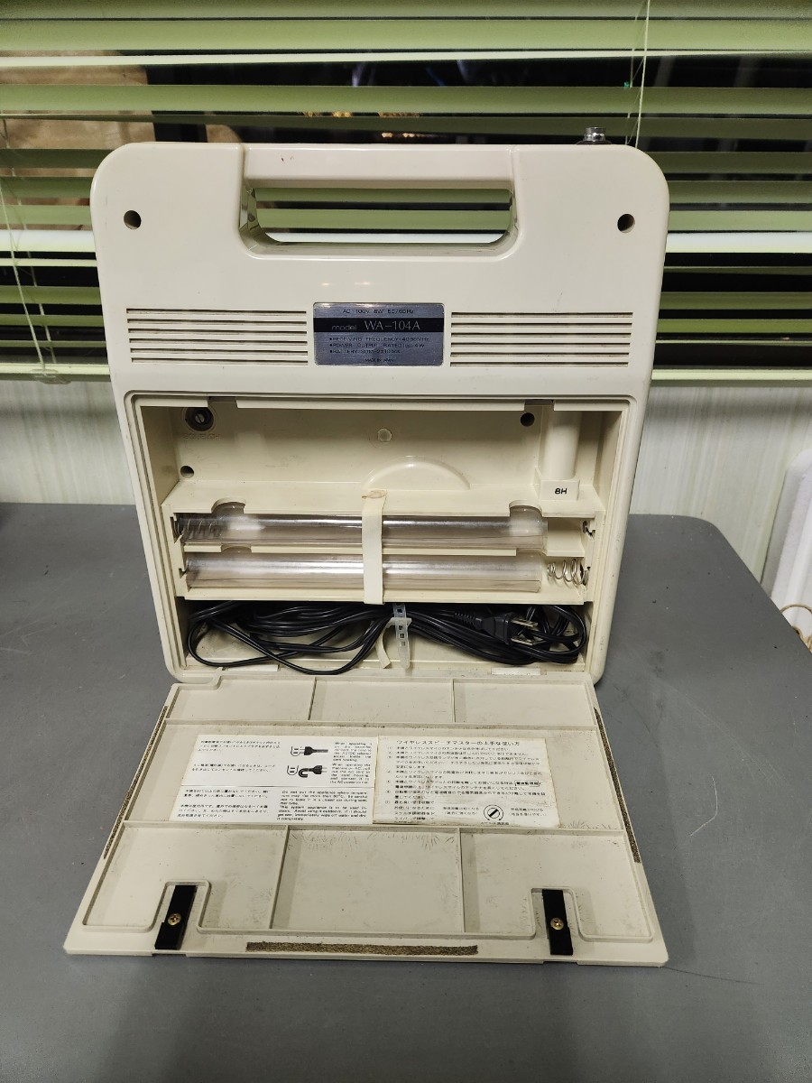 UNI-PEX WA-104A 放送用スピーカー アンプ 運動会 イベント 会議 UNI-PEX WA-104A 放送用スピーカー アンプ 運動会 イベント 会議