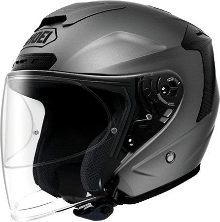 SHOEI ジェットタイプヘルメット　J-FORCE IV　J-FORCE 4　ジェイ-フォースフォー　マットディープグレー　XL_画像1