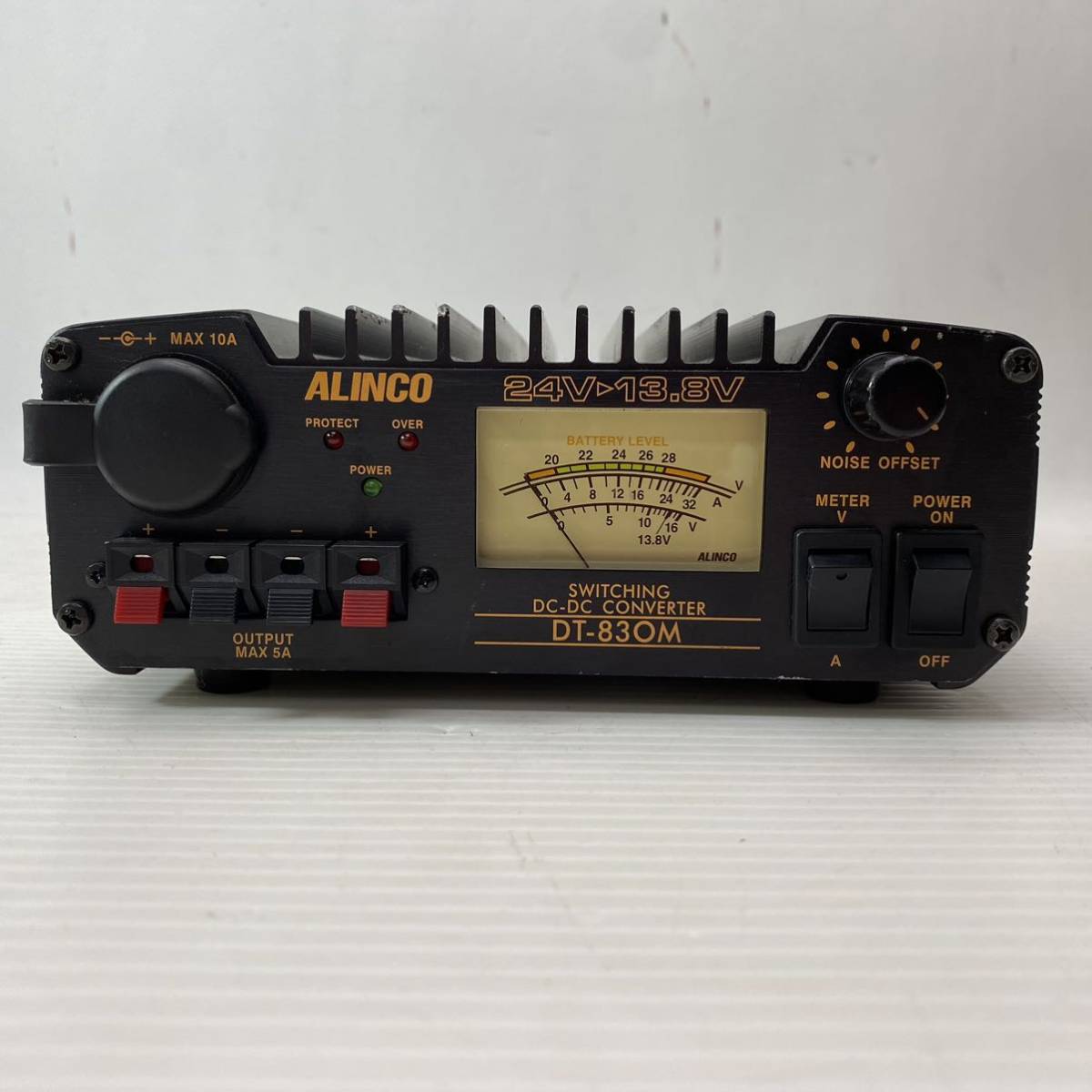 ALINCO アルインコ DC-DC スイッチング コンバーター DT-830M 現状品_画像2