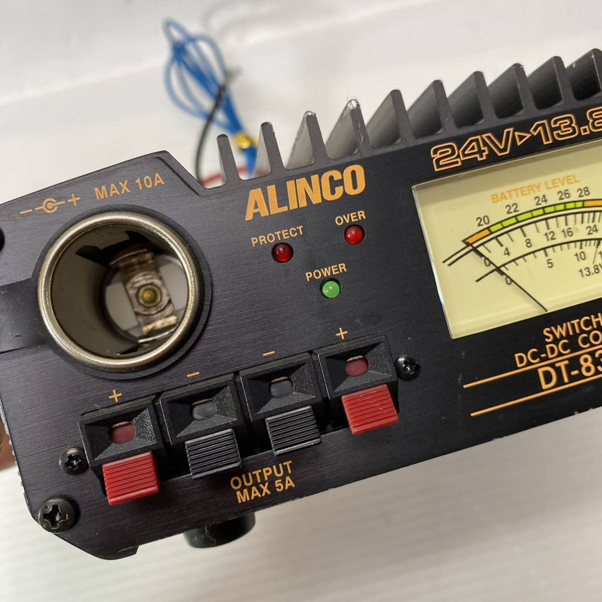 ALINCO アルインコ DC-DC スイッチング コンバーター DT-830M 現状品_画像7