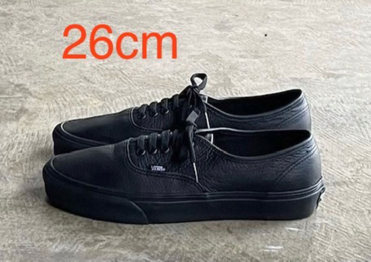VANS AUTHENTIC MONO LEATHER オーセンティック レザー|Yahoo VANS AUTHENTIC MONO LEATHER オーセンティック レザー|Yahoo