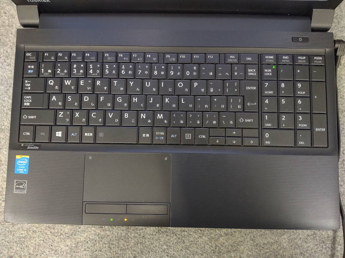 東芝 dynabook Satellite B654M i5-4310M Bios確認 ジャンク バッテリー欠損 6691H_画像3