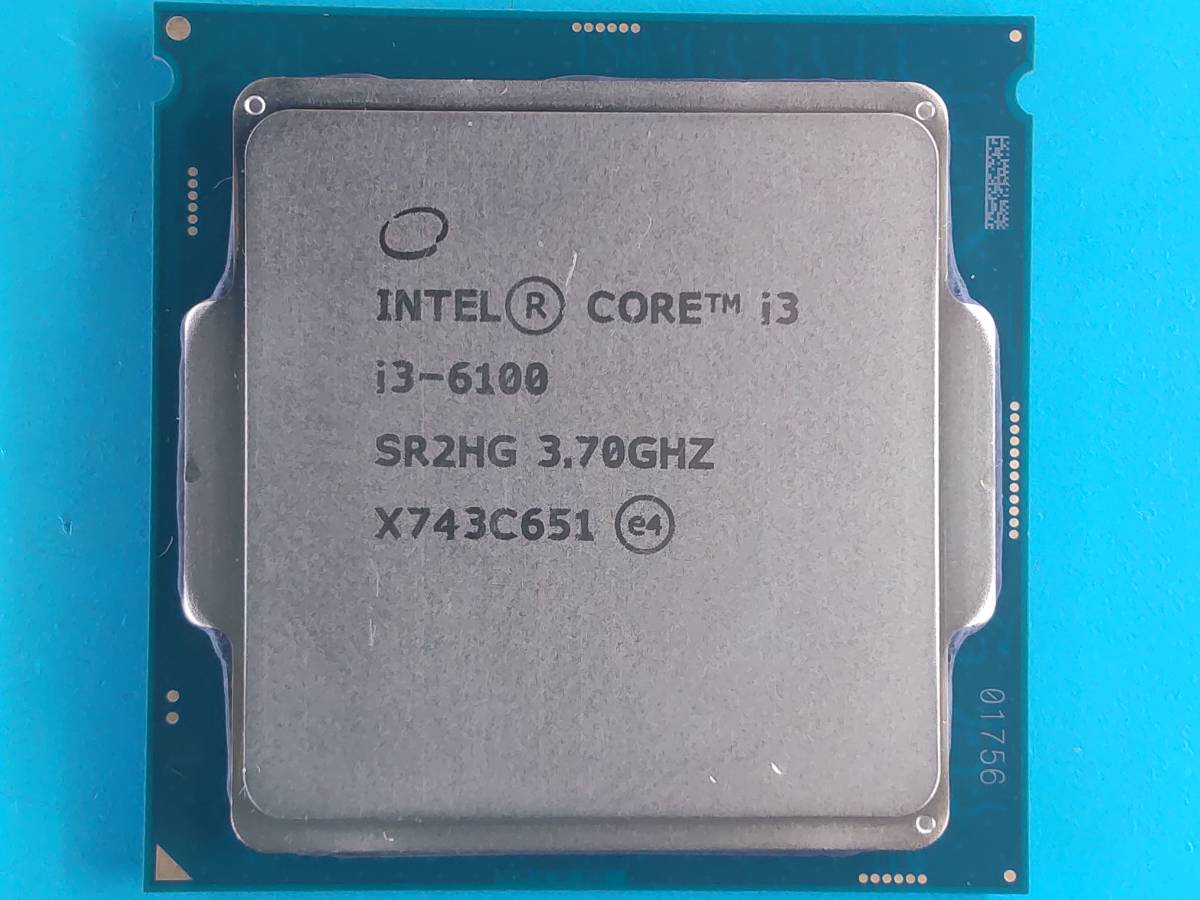 Intel Core i3-6100 4個セット 動作未確認※動作品から抜き取り 20600041219_画像6