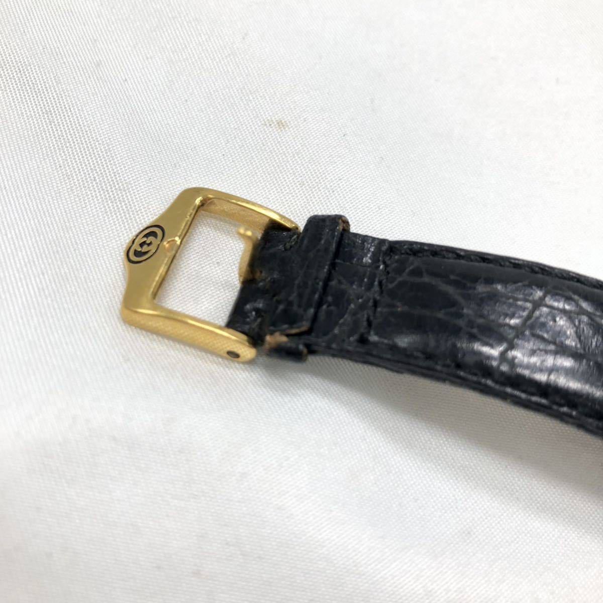 グッチ GUCCI 7200M 白文字盤 不動 腕時計 0020945 KN-O268_画像4