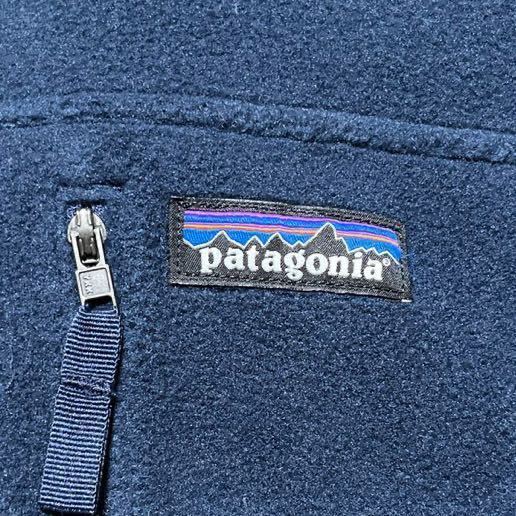 極美品 patagonia Classic Synchilla Jacket パタゴニア クラシック シンチラジャケット フリース ネイビー Sサイズ 22990 レトロX rhythm_画像9