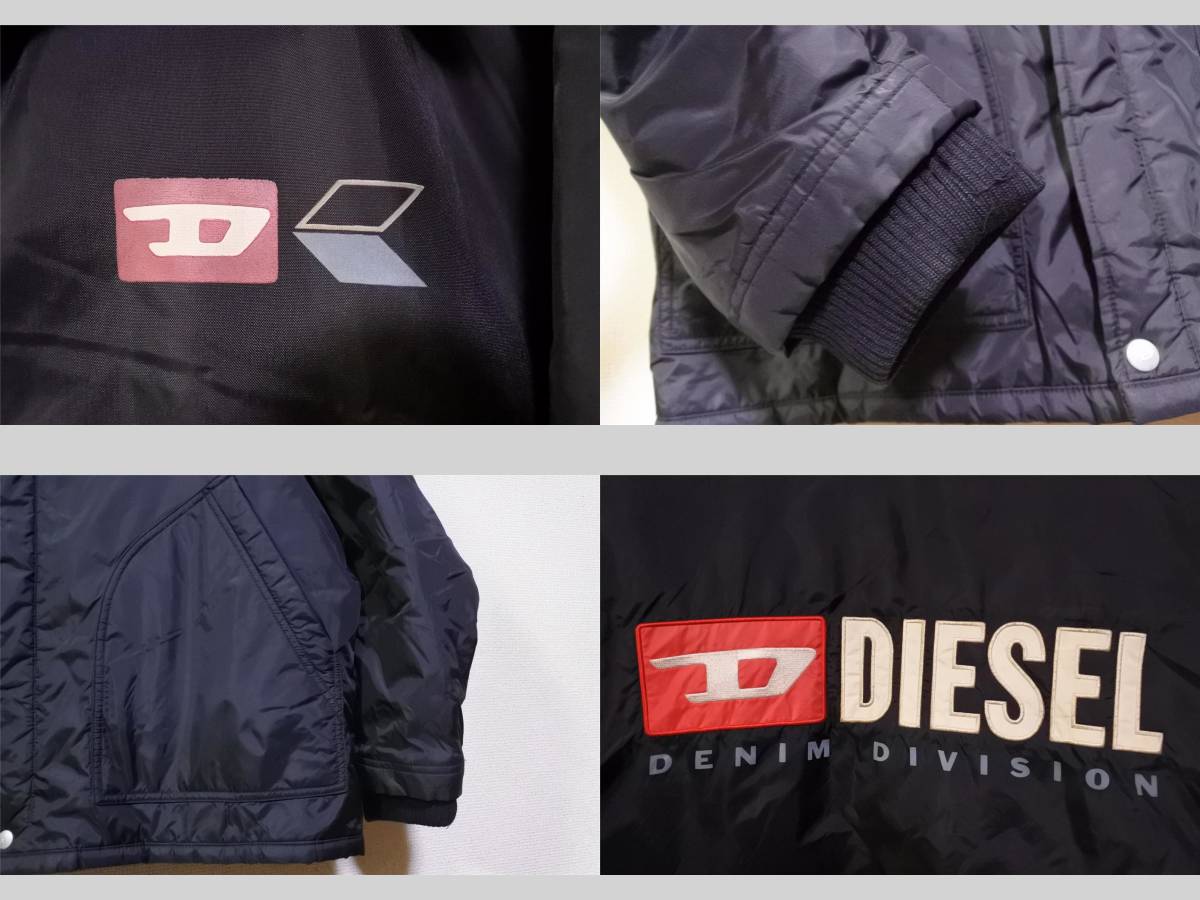 90's DIESEL DENIM DIVISION Vintage Nylon Jacket size M ディーゼル ナイロンジャケット 旧ロゴ 韓国製_画像10