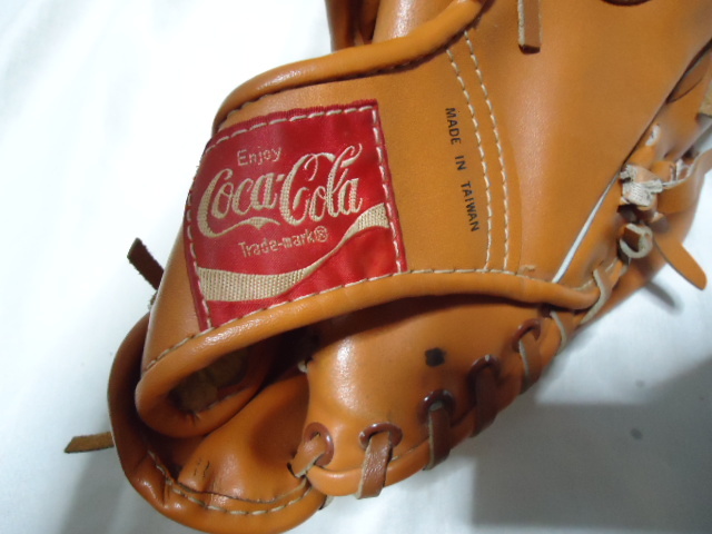 即決　ＵＳ　コカコーラ　グローブ　左手用　茶色　MLB　ボルチモア オリオールズ　野球_画像4