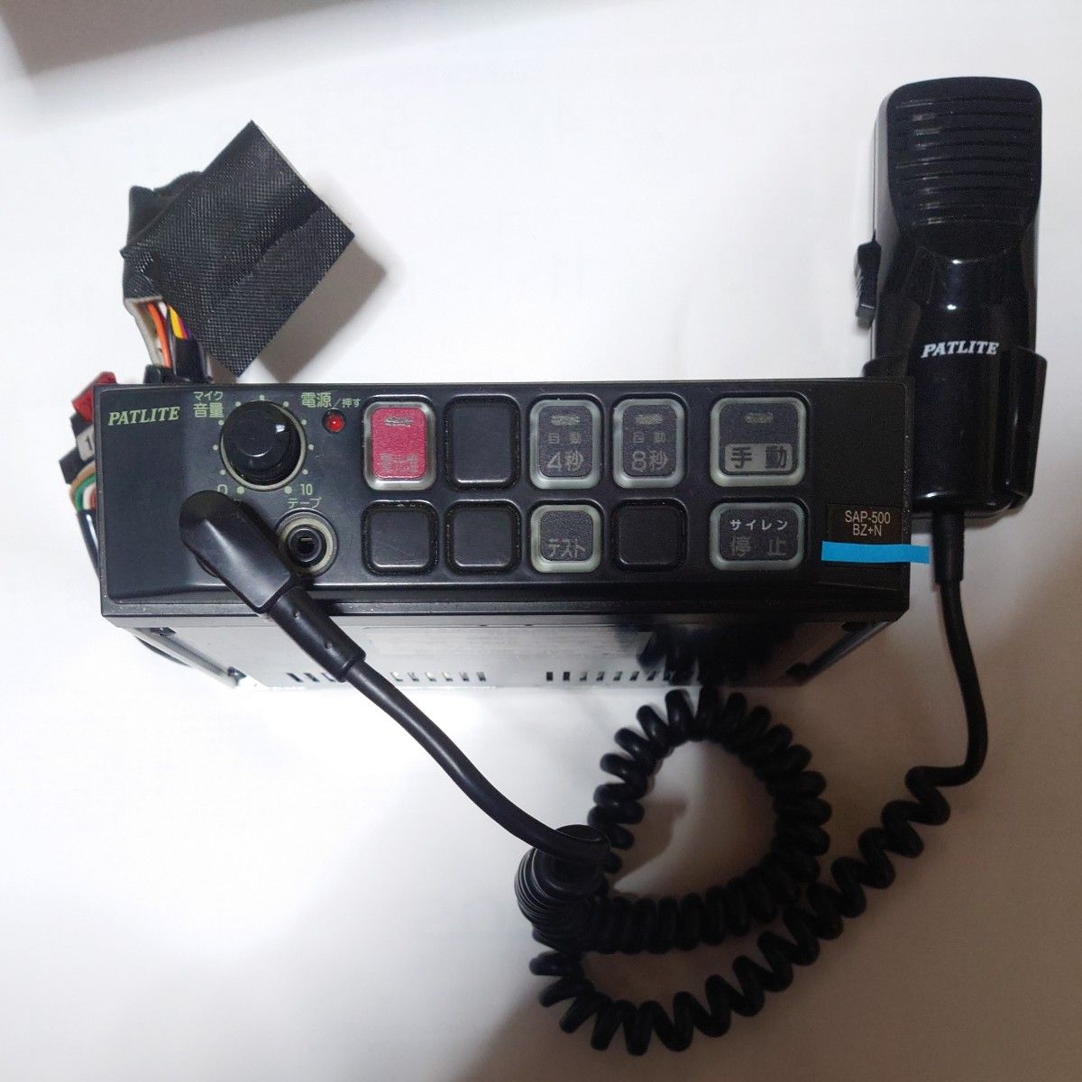希少 電子サイレンアンプ パトライト社SAP-500BZ+N 50W 1DIN 希少 電子サイレンアンプ パトライト社SAP-500BZ+N 50W 1DIN