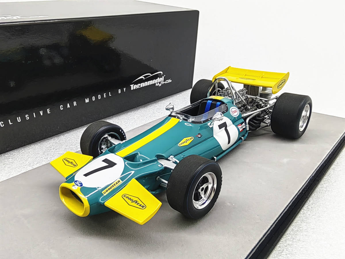 レーシングカー Tecnomodel 1/18 Brabham BT33 1970 #7