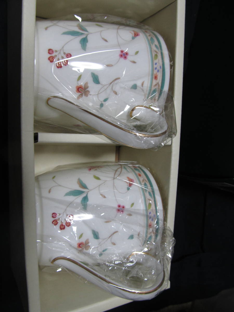 ノリタケ 　花更紗　マグカップ　ペアー　Noritake _画像1